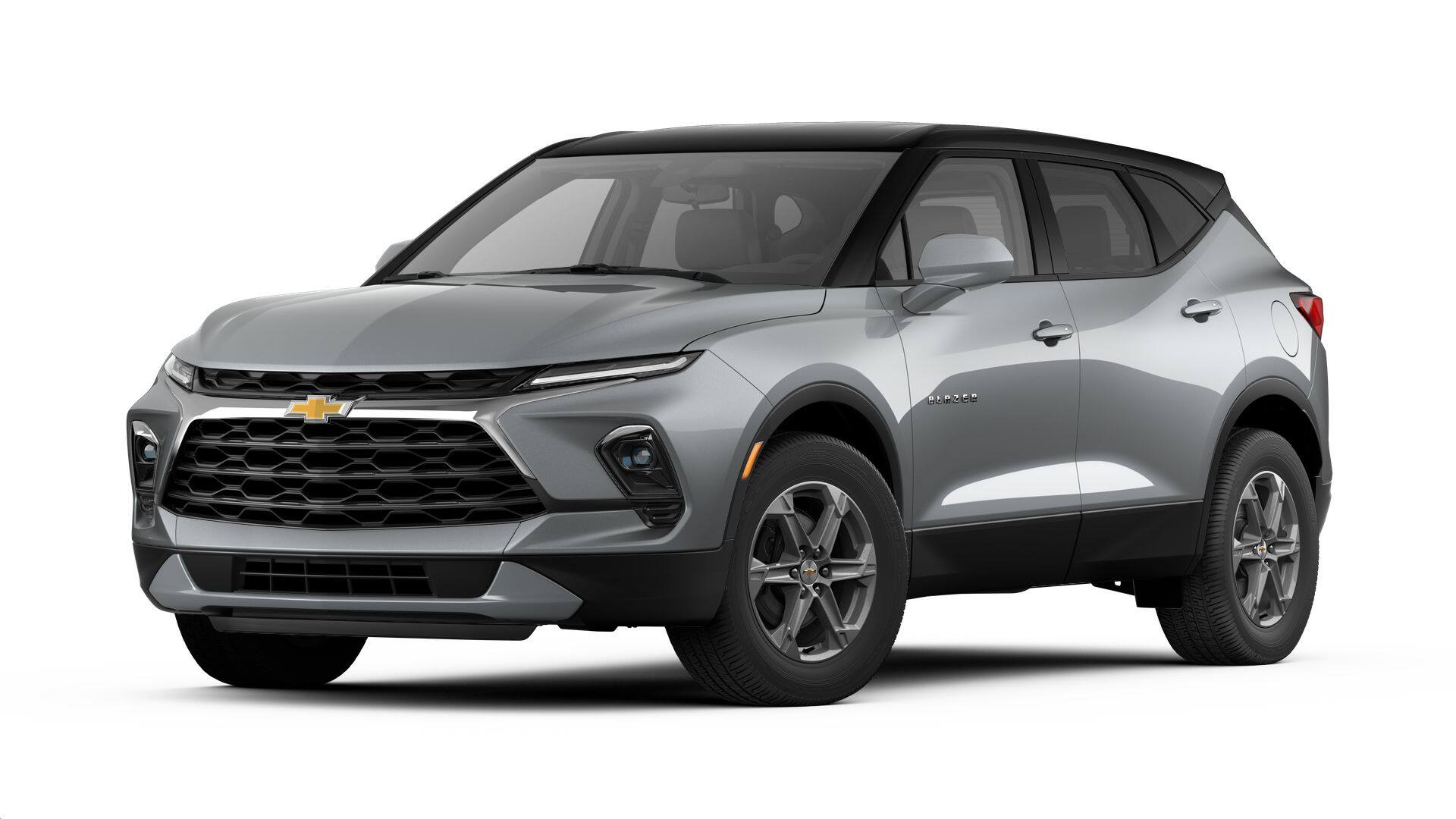 2026 Chevrolet Blazer 2LT in Sterling Gray Metallic — front three-quarter view